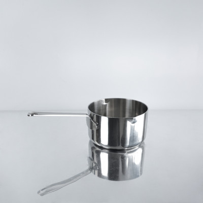 Quánh Inox 316 đúc nguyên khối Hàn Quốc size 12cm đáy từ, có miệng rót bảo hành 5 năm