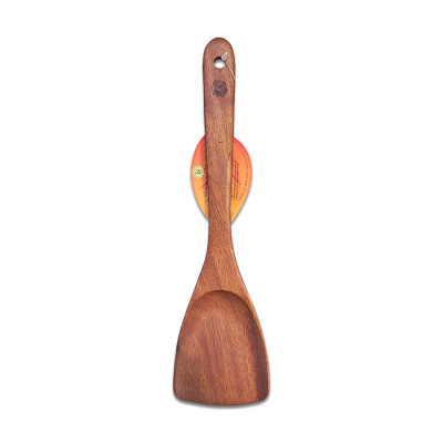 Vá Sạn Gỗ S6A Xà Cừ Xẻng Lật Đảo Trở Siêu Mỏng Cán Dài ( 29 * 7cm  ) - Đồ Gỗ Nhà Bếp Thương Hiệu Trường Sơn