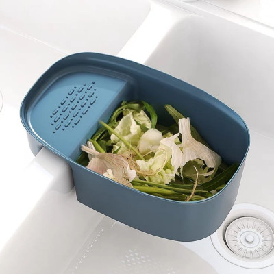 Khay lọc rác bồn rửa bát đa năng Khay gác bồn đựng đồ rửa chén bát
