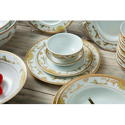 Bát mắm hoa 01 thiên mã sứ cao cấp đựng nước chấm, gia vị Long Phương