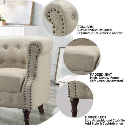 Bộ sofa spa, sofa nail, sofa sảnh chờ, sofa phòng Giám Đốc Tundo 01 băng dài 1m63 và 2 ghế đơn Tặng bàn kính