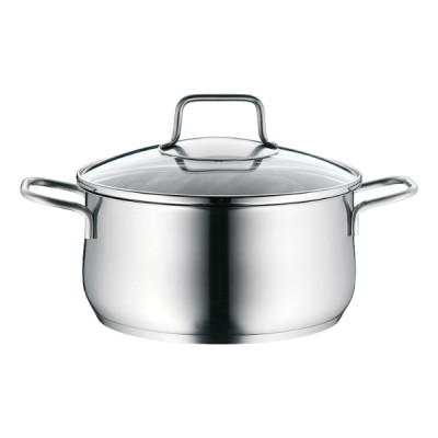 Bộ Nồi Chảo 6 Món WMF Brillant Chất Liệu Thép Không Gỉ, Size 16, 16, 20, 20, 24, 24cm - 0739166030