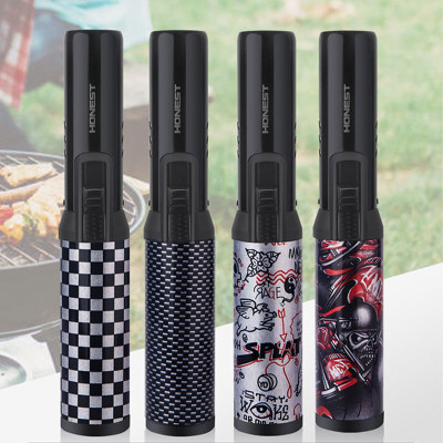 Vỏ Hột Quẹt Bật Lửa Gas Honest BCH-535 Khò 1 Tia Mạnh Mẽ - Nhiều Màu