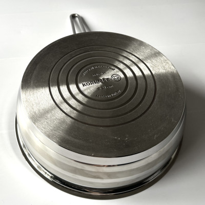 Chảo Inox 304 A2020 24cm - Thổ Nhĩ Kỳ - Hàng Chính Hãng