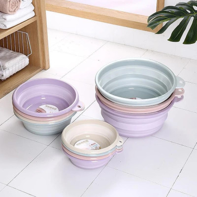 Thau, Chậu Nhựa Gấp Gọn Đa Năng Dùng Trong Bệnh Viện , Trường Học , Công Sở - Hàng chính hãng (Giao màu ngẫu nhiên)