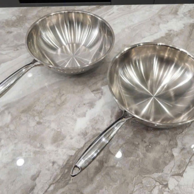 Chảo Inox Sâu Lòng Seka TriMax SK6050 Size 26 - 28cm - Hàng Chính Hãng