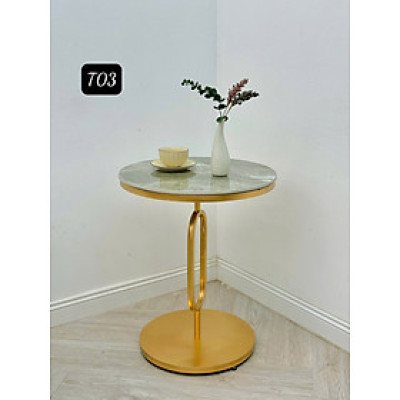 Bàn decor T03-CT Juno Sofa mặt đá sang trọng hiện đại 