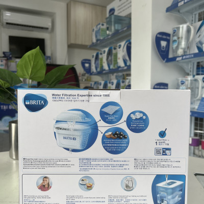 Bình Lọc Nước BRITA Flow Basic Blue - 8.2L (Kèm Maxtra Plus) - Hàng Chính Hãng