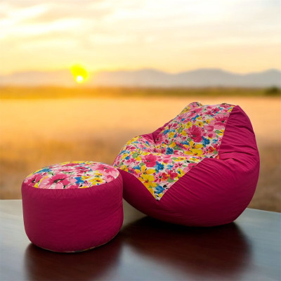 Bộ Ghế Lười K-Bean Hoa Ngủ Sắc