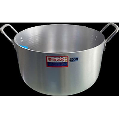 Nồi Nhôm Kim Cương Toga Xi lẻ ( 26cm - 28cm - 30cm ) 