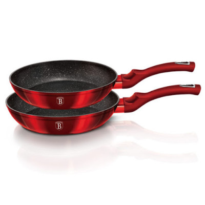 BỘ 2 CHẢO Berlinger Haus BH/1612NF - Set 22 - 26cm Hàng chính hãng