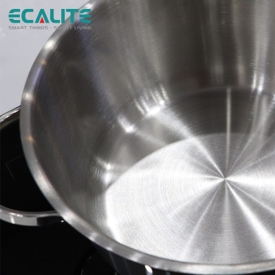 Bộ nồi inox 3 đáy E-Series Ecalite RW-3006SS - Hàng Chính Hãng