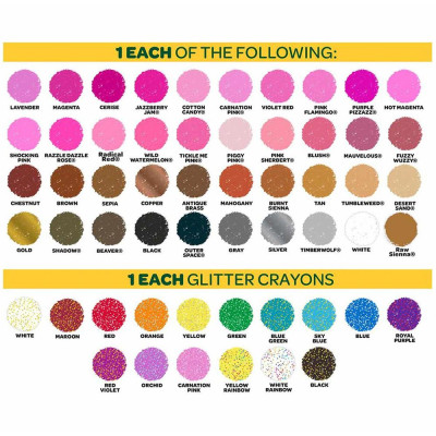 Hộp 152 Bút Sáp Màu Crayon - Crayola 520030