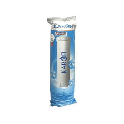 Combo 4 lõi lọc thô (Bộ lọc thô số 1,2,3 + lõi ố 1) cho máy lọ nước RO Karofi - Hàng Chính Hãng