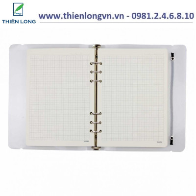 Sổ Caro file nhựa A5 - 100 tờ ;  Klong 994