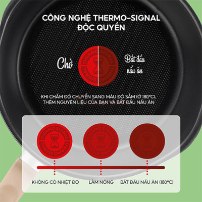 Nồi cán dài/quánh Tefal So Matcha 18cm x 2.2L G1792395 - Hàng chính hãng