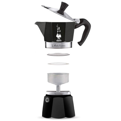Bialetti Moka Express Nera 3 Cup | Hàng chính hãng