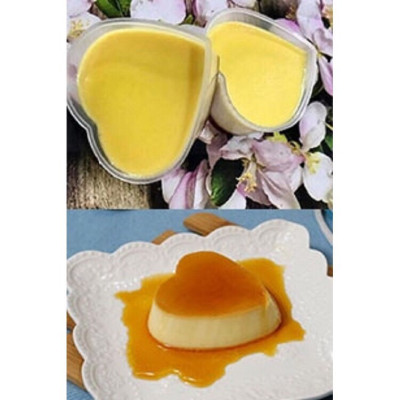 Bộ 50 khuôn bánh flan hình tim
