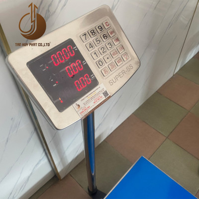 Cân Điện Tử Tính Tiền JPS - Mặt Bàn Cân 600x800MM - Đầu Chống Nước