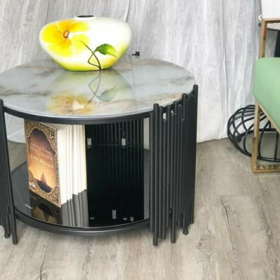 Bàn trà mạ vàng Zizac Juno Sofa