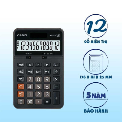 Máy Tính Casio AX-12B