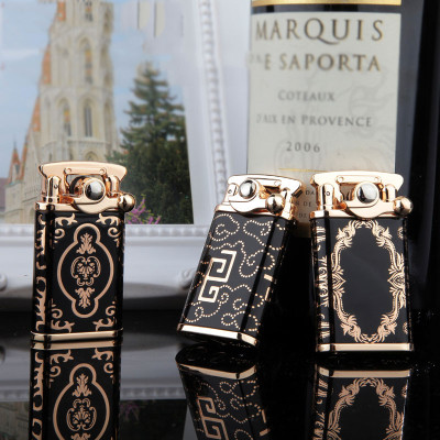 Vỏ Hột Quẹt Bật Lửa xăng đá sơn mài Chief CF018 Thiết Kế Đẹp Độc Lạ Với Nhiều Kiểu Họa Tiết Hoa Văn Sang Trọng - Dùng Xăng Bấc Đá Cao Cấp