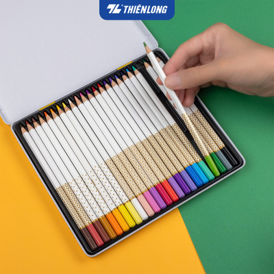 Bút chì 12/24 màu Colored Pencils - Thiên Long Colokit - Phiên bản Demon Slayer