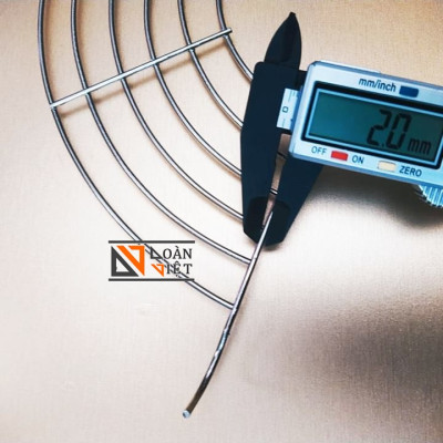 VĨ GÁC CHIÊN INOX - Vỉ gác chảo phơi hong đồ chiên, đồ nướng TIỆN LỢI. Dụng cụ nhà bếp dùng ráo dầu mỡ phù hợp cho mọi GIA ĐÌNH