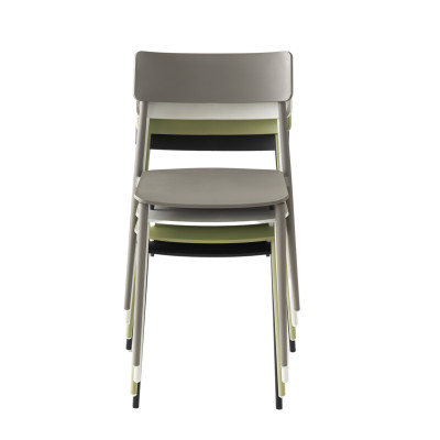 Ghế CULT Ghế ăn ghế trang điểm ghế cafe fastfood  phòng ăn cao cấp tiêu chuẩn Châu Âu có thể xếp chồng lên nhau giúp tiết kiệm diện tích