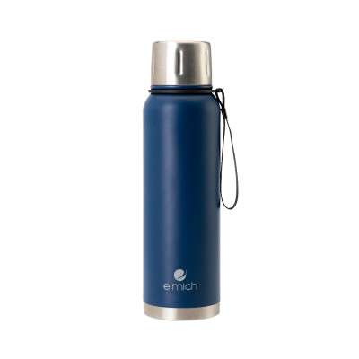 Bình giữ nhiệt Elmich EL8335 1L, Inox 316, nắp dùng làm cốc - Hàng chính hãng