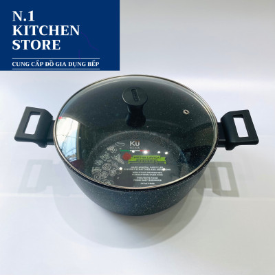 BỘ NỒI FLONAL SET 3 NỒI 1 CHẢO - KUCHEN - Hàng Chính Hãng 