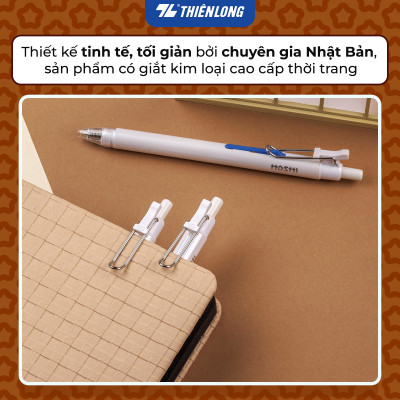 Bút gel Hoshi Thiên Long GEL-049/HS - Công nghệ Nhật Bản
