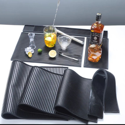 Bộ 3 thảm lót cao su quầy bar (30x45cm, 60x8cm, 30x15cm)