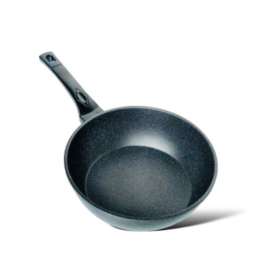 Chảo sâu lòng vân đá chống dính nhôm đúc Bennix Thái Lan Terra 22cm/26cm/28cm/30cm đáy từ