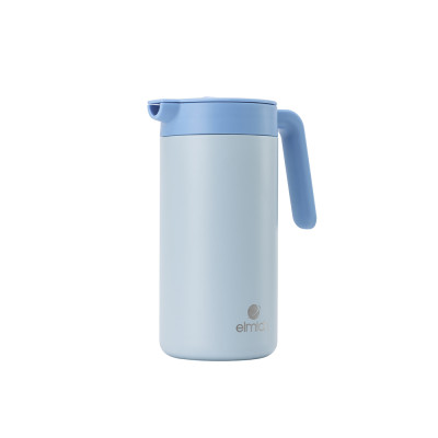 Bình giữ nhiệt gia đình inox 304 Elmich EL8343 1.2L, Hàng chính hãng, có lưới lọc trà, mở nắp một chạm - JoyMall