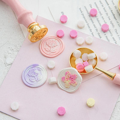 Bộ Dụng Cụ Đóng Dấu Sáp Niêm Phong Bì Thư DIY Sáng Tạo