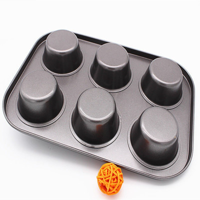 Khuôn Nướng Bánh Chống Dính 6 ô PaKaSa - Hàng Chính Hãng