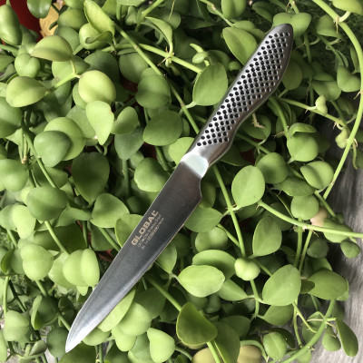 Dao gọt hoa quả Nhật, hiệu global, dài 22cm, liền khối, không rỉ, sắc bén