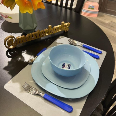 Bộ Dao thìa dĩa bàn ăn Tramontina TULUM 25 món siêu đẹp Hàng chính hãng