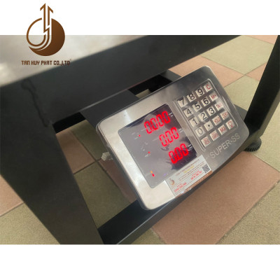 Cân Điện Tử Tính Tiền JPS - Mặt Bàn Cân 400x500MM - Đầu Chống Nước