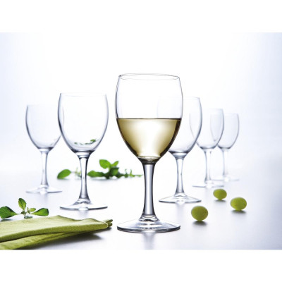 Ly Rượu Vang  Thuỷ Tinh Luminarc Elegance 140ML, 190ML, 250ML & 350ML - bộ 6 ly - L13729, L12055, L13735 & D3179
