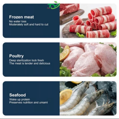 Best cook máy rã đông thực phẩm Rổ rã đông cho thịt lạnh Khay nhanh 4 trong 1 căn bếp gia đình,Máy Khử Khuẩn Và Rã Đông Thực Phẩm, Máy