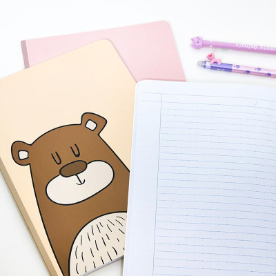 Tập Sinh Viên Beautiful Animal - Miền Nam - Kẻ Ngang Có Chấm - 200 Trang 80gsm - Fahasa 03