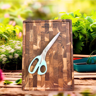 [HÀNG CHÍNH HÃNG]Kéo nhà bếp tiện lợi GGOMi Hàn Quốc GG166 màu sắc pastel dài 25cm,độ dài lưỡi 10.3cm bằng thép không gỉ