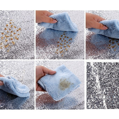 combo 3 cuộn Giấy Dán Bếp Tráng Nhôm Cách Nhiệt, Chống Dầu Mỡ cuôn 3m x 60cm