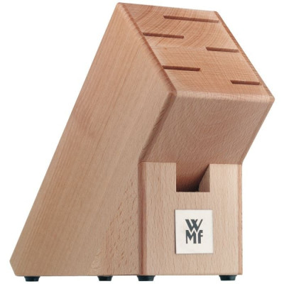Bộ Dao Bếp 7 Món WMF Classic Line Chất Liệu Thép Không Gỉ, Giá Cắm Gỗ, Có Mài Dao - 1874706030