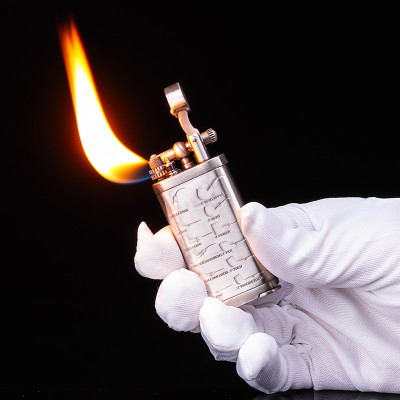 Vỏ Hột Quẹt Bật Lửa Gas Đá Jifeng JF-003B Châm T.ẩ.u Lửa Ngang Tiện Lợi Họa Tiết Độc Đáo Kiểu Dáng Nhỏ Gọn - Màu Vàng