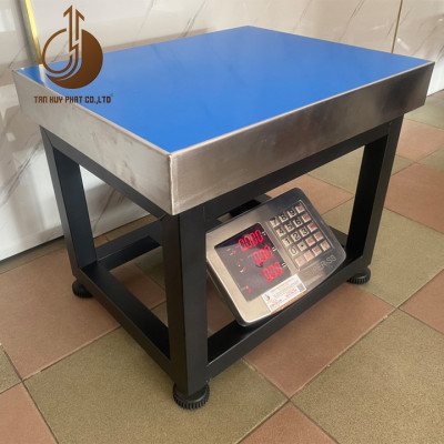 Cân Điện Tử Tính Tiền JPS - Mặt Bàn Cân 400x500MM - Đầu Chống Nước