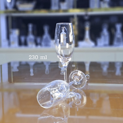 Bộ ly Champagne Bohemia dung tích 230ml, xuất sứ Cộng hòa Séc - Hàng chính hãng