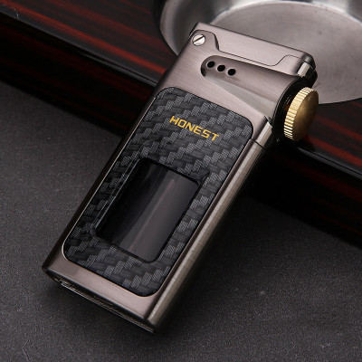 Vỏ Hộp Quẹt Bật Lửa Xăng Đá Honest BCZ-805 Thiết Kế Lộ Thiên-Tặng Đá Lửa